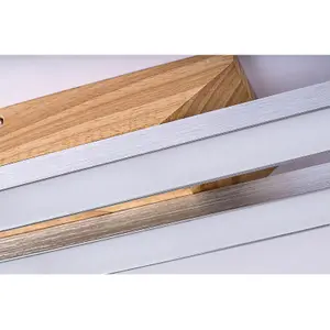 F-class metal/wood interior ceiling lights Rabalux Tamur 21W 1900lm 2490lm 4000K L80cm H5,5cm 25cm IP20 image-4