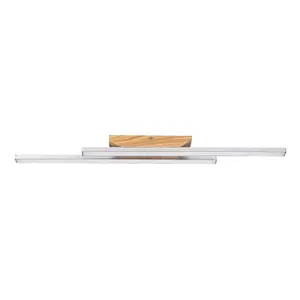 F-class metal/wood interior ceiling lights Rabalux Tamur 21W 1900lm 2490lm 4000K L80cm H5,5cm 25cm IP20 image-3