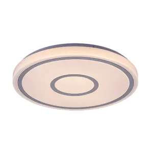 Plafones interiores metálicos, clase g Rabalux Taytum 25W 1680lm 2880lm 3000K D38cm H5cm IP20 image-0