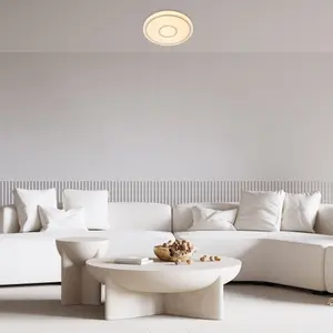 Plafones interiores metálicos, clase g Rabalux Taytum 25W 1680lm 2880lm 3000K D38cm H5cm IP20 image-1