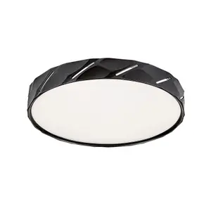 Wewnętrzna lampa sufitowa z metalu i tworzywa sztucznego klasy g Rabalux Nessira image-0