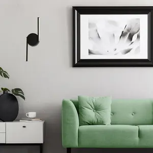 Metal interior wall lamp with g-class plastic shade Rabalux Sabira 8W 340lm 790lm 4000K 12xH37,5cm L6cm 11cm IP20 image-1