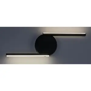 Metal interior wall lamp with g-class plastic shade Rabalux Sabira 8W 340lm 790lm 4000K 12xH37,5cm L6cm 11cm IP20 image-3