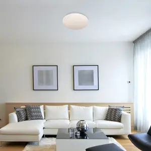 Indvendig loftslampe i metal og plast med bevægelsesdetektor Rabalux Lucas image-1