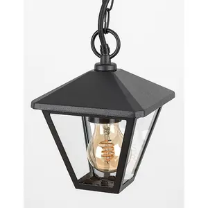 Plafones de aluminio para exterior sin fuente de luz Rabalux Paravento E27 1xMAX 40W L16cm H83cm IP44 image-2