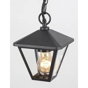Plafones de aluminio para exterior sin fuente de luz Rabalux Paravento E27 1xMAX 40W L16cm H83cm IP44 image-3
