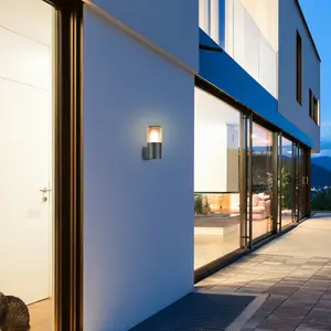 Applique extérieur en aluminium avec abat-jour en plastique ampoule exclue Rabalux Teplice E27 image-1