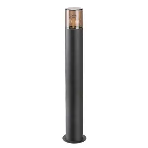 Lampada da terra per esterni in alluminio con paralume in plastica, lampadina non inclusa Rabalux Teplice , E27 1xMAX 12W H60cm D8cm IP44 image-0