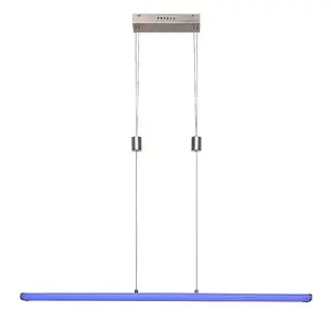 Interior metal ceiling lights class g Rabalux Temperius 24W 1415lm 1950lm 3000K L100x3cm 1x2025CR IP20 image-1