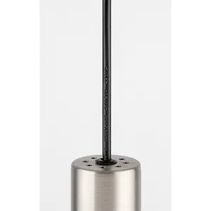 Wewnętrzne metalowe wiszące lampy sufitowe bez żarówek Rabalux Zuriel E27 1xMAX40W D7cm H120cm diamètre d'installation : 10cm IP20 image-2