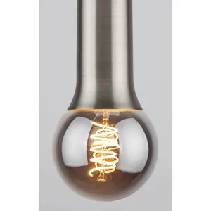 Wewnętrzne metalowe wiszące lampy sufitowe bez żarówek Rabalux Zuriel E27 1xMAX40W D7cm H120cm diamètre d'installation : 10cm IP20 image-3