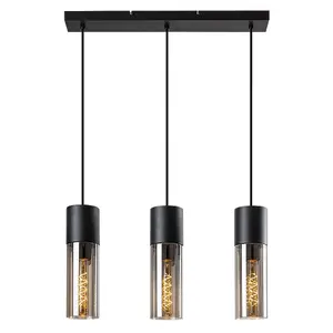 Interior metal ceiling lights Rabalux Ronno E27 3xMAX25W L55cm H120cm H29,5cm D9cm IP20 image-0