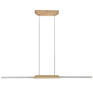 F-class metal/wood interior ceiling lights Rabalux Tamur 26W 2250lm 2830lm 4000K L110cm H150cm IP20 image-0