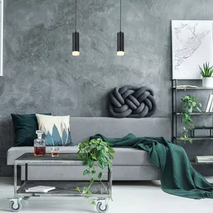 Interior ceiling lights wooden lamp without bulb Rabalux Toras GU10 1xMAX 5W D6cm H150cm IP20 image-1