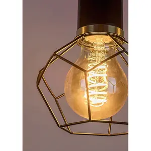 Hanging lamp Rabalux Fran E27 3xMAX image-5