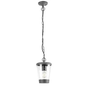 Lampada da soffitto da esterno in alluminio senza sorgente luminosa Rabalux Savano E27 1xMAX 40W L16cm H85cm IP44 image-0