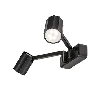 Lampada da parete Rabalux Karter GU10 2xMAX image-2