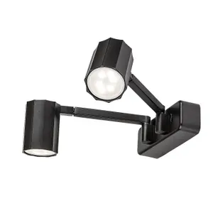 Lampada da parete Rabalux Karter GU10 2xMAX image-3