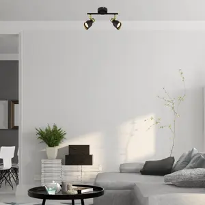 Lampada a soffitto Rabalux Lilou GU10 2xMAX image-3