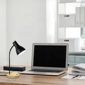 Metal-wood interior nightlight Rabalux Ferb image-2