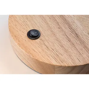 Metal-wood interior nightlight Rabalux Ferb image-4