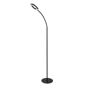 Indoor metal floor lamp with touch-sensitive g-class switch Rabalux Rader 11W 570lm 930lm 3000K L36cm H133cm 22cm 230cm IP20 image-0