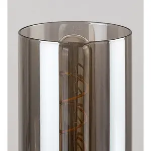 Lampada da tavolo per interni in metallo con paralume in vetro senza lampadina Rabalux Ronno E27 image-3