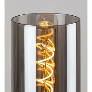 Lampada da tavolo per interni in metallo con paralume in vetro senza lampadina Rabalux Ronno E27 image-4