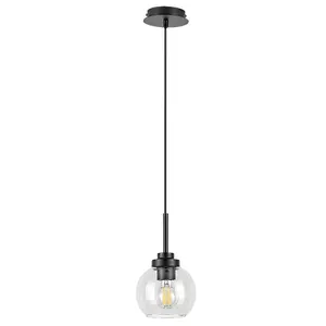 Lámparas de techo metálicas para interiores Rabalux Tirina E27 1xMAX15W D15cm H120cm image-1