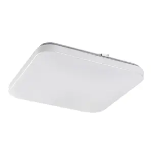 Indvendige loftslamper bevægelsesdetektor klasse g Rabalux Vendel 12W D28cm H6,5cm 4000K 120° IP20 image-1