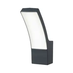 LED-es kerti fali lámpa beépített alumínium talppal műanyag fedéllel G osztály Rabalux Palanga 12W image-1