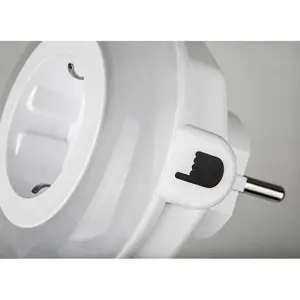 Indoor rgb light-reactive plastic nightlight with touch-sensitive switch Rabalux Abel 5 lm 10 lm image-1