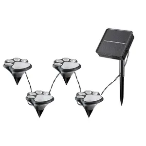 Solcellslampa för utomhusbruk, 4 ben, plast Rabalux image-6