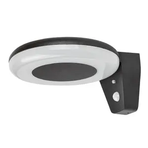Lampe LED applique solaire d'extérieur en aluminium Rabalux Certovo image-0