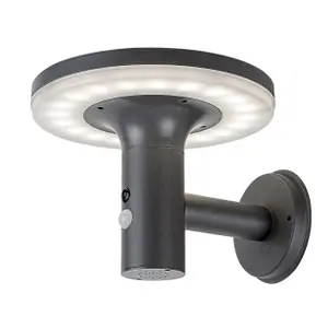 Solar-powered outdoor nightlight in stainless steel Rabalux image-1