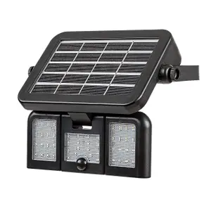 Outdoor plastic solar wall lamp Rabalux Lihull image-1