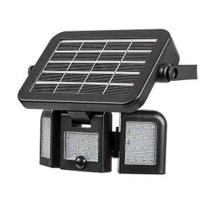 Outdoor plastic solar wall lamp Rabalux Lihull image-0