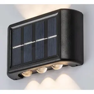 Zewnętrzna lampa solarna z tworzywa sztucznego reagującego na światło Rabalux Kangton image-1