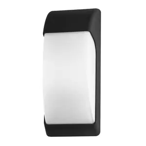 Aplique de exterior con pantalla de plástico Rabalux OpOlympique Lyonaise E27 1xMAX 12W IP65 image-0