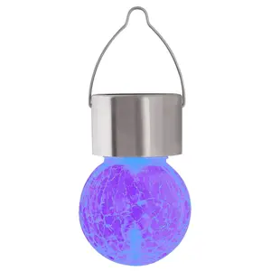 Lampada solare da esterno con funzione led rgb e interruttore integrati Rabalux Yola IP44 image-3