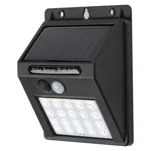 Solarlampe für den Außenbereich mit integriertem Led-Bewegungsmelder Rabalux Ostrava 1,3W 4000K 100×125 mm IP44 IP44 0-3m, 120° image-1