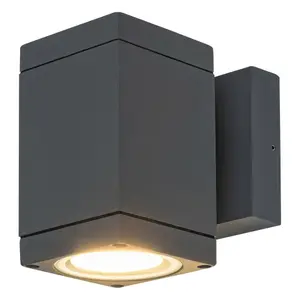 Aluminium buitenwandlamp, alleen downlight Rabalux Buffalo image-1