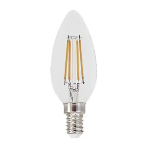 Lampadina a filamento LED Rabalux E14 C37 2700K image-0
