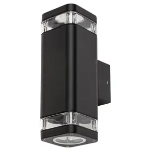 Lampada da parete per esterni in alluminio e plastica Rabalux Sintra GU10 1×Max 25W IP44 80×155 mm image-0