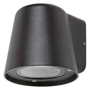 Wandleuchte außen Aluminium und Glas Rabalux Mandal image-0