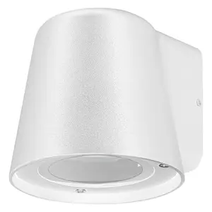 Lampada da parete per esterni in alluminio e vetro Rabalux Mandal image-0