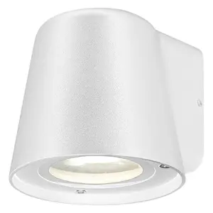 Lampada da parete per esterni in alluminio e vetro Rabalux Mandal image-1