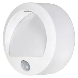 Aplique de exterior con sensor Rabalux Amarillo 3xAA IP44 image-0
