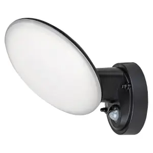Utomhus LED-vägglampa med sensor Rabalux Varna 12W 720lm 4000K IP54 (10-1000lux) image-2