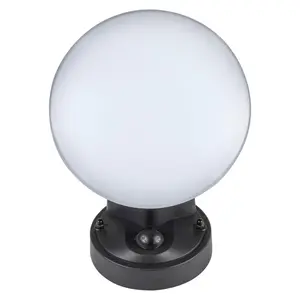 Utomhus LED-vägglampa med sensor Rabalux Varna 12W 720lm 4000K IP54 (10-1000lux) image-0